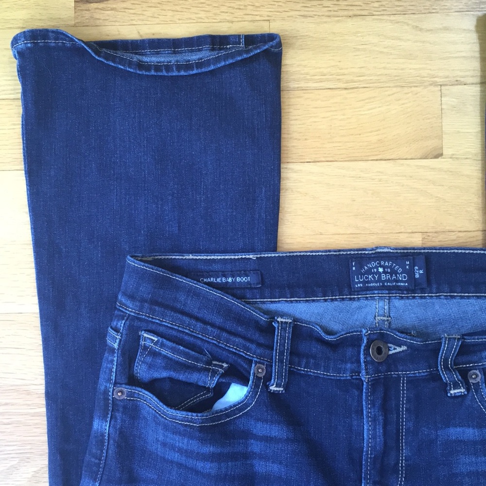 NWOT Lucky Brand Charlie Baby Boot Jeans